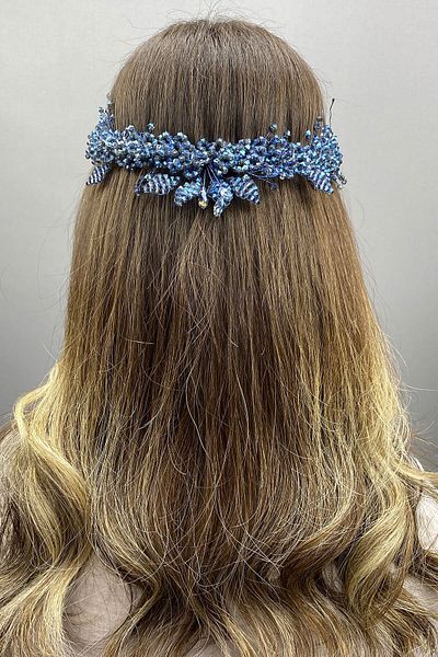 Hayalperest boncuk Accesoriu de păr Sıla Model Bridal Henna