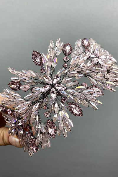 Hayalperest boncuk Accesoriu pentru banda de păr Arden Beaded Bridal Tiara