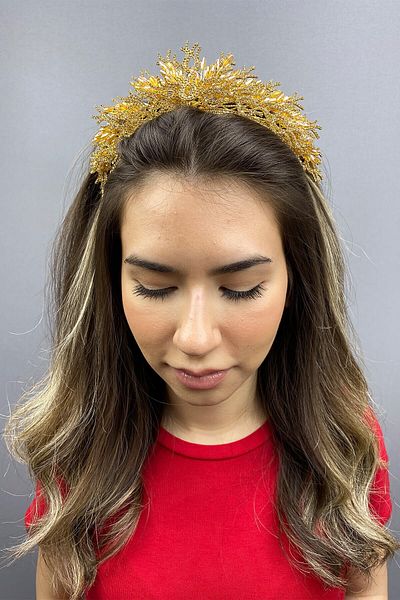 Hayalperest boncuk Coroana de mireasa Henna Model Zehra