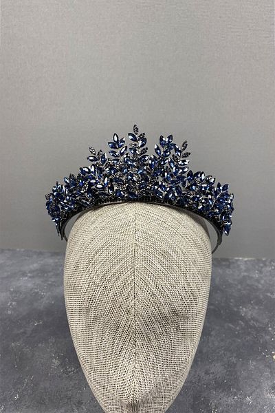Hayalperest boncuk Coroană de mireasă Henna Ezel albastru bleumarin 3D