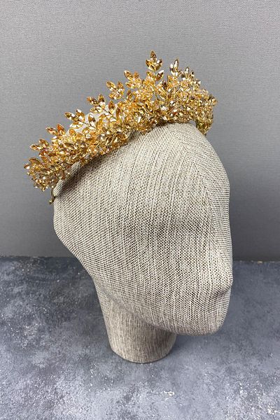 Hayalperest boncuk Coroana de mireasa Henna Asleny cu margele