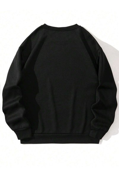 donamod Kadın/Erkek Unisex Şık Rahat Pamuklu Özel Tasarım Sweatshirt 8159