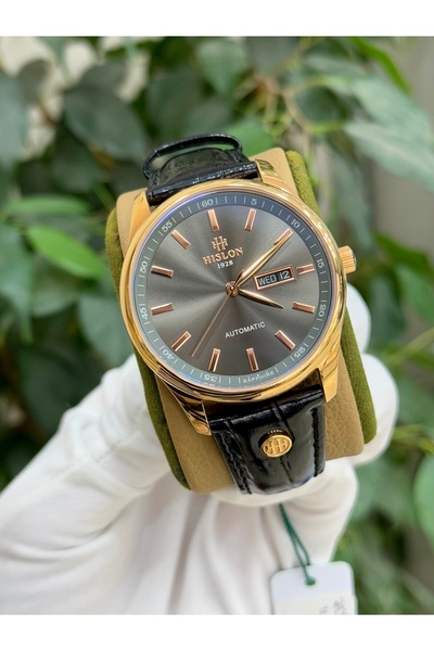 Hislon Otomatik Erkek Kol Saati Deri Kordon
