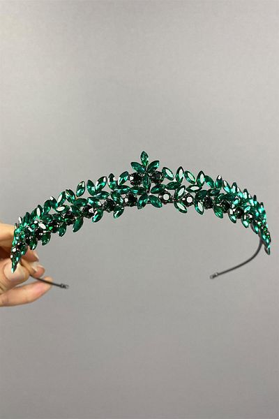 Hayalperest boncuk Coroana Vera Slim Elegantă Mireasa Henna