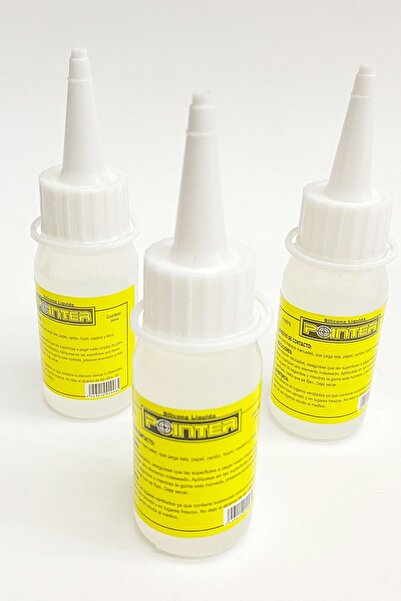 Hayalperest boncuk Şeffaf Sıvı Silikon Soğuk Silikon Yapıştırıcı 50ml 1 Adet