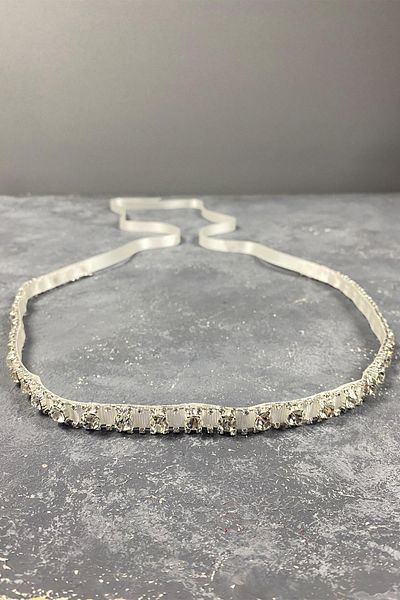 Hayalperest boncuk Curea de rochie de seară din piatră Beyoğlu strălucitoare