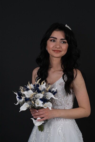 Hayalperest boncuk Accesoriu de mireasă pentru cleme de păr cu mărgele de perle