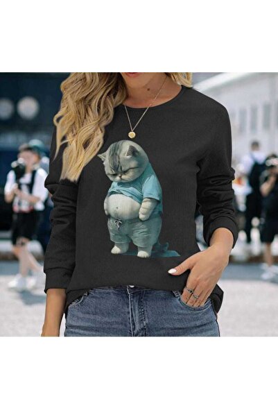 KOZİA OUTDOORS hanorac cu pisică grasă malkoçbey