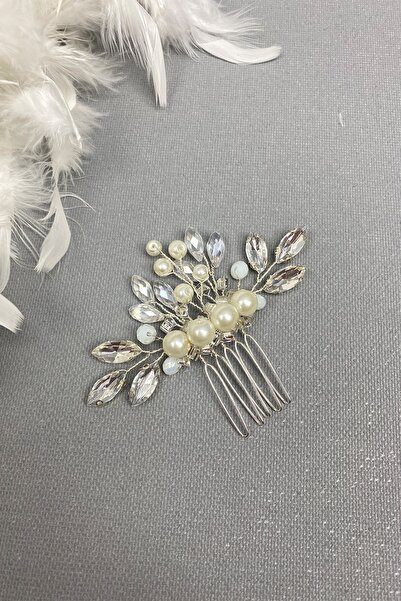 Hayalperest boncuk Elis svadbeni dodatak za kosu sa zubljenom kopčom