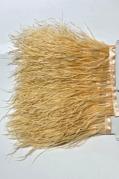 Hayalperest boncuk Somon Deve Kuşu Tüyü 1 mt