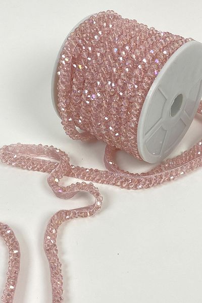 Hayalperest boncuk Crystal Bead Embroidered Ribbon