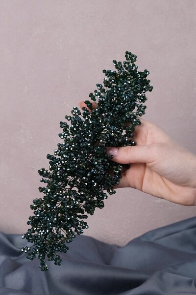 Hayalperest boncuk Accesoriu pentru coroană și turban de mireasă cu margele N...