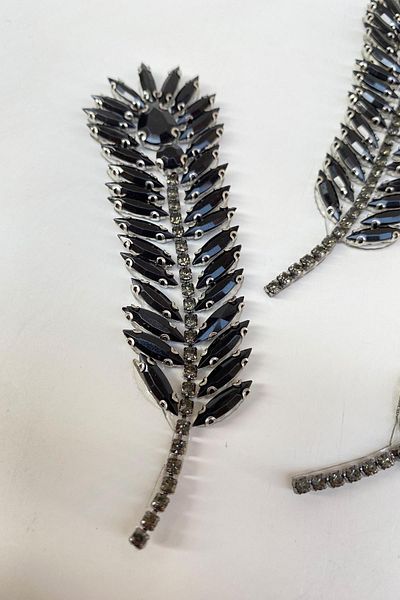 Hayalperest boncuk Bright Stoned Leaf Patterned Iron Sconce