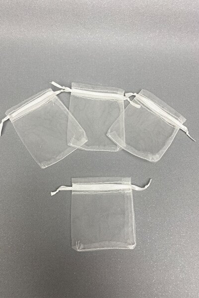 Hayalperest boncuk Tesbih Boy Tül Kese 10 Adet (7*9cm)