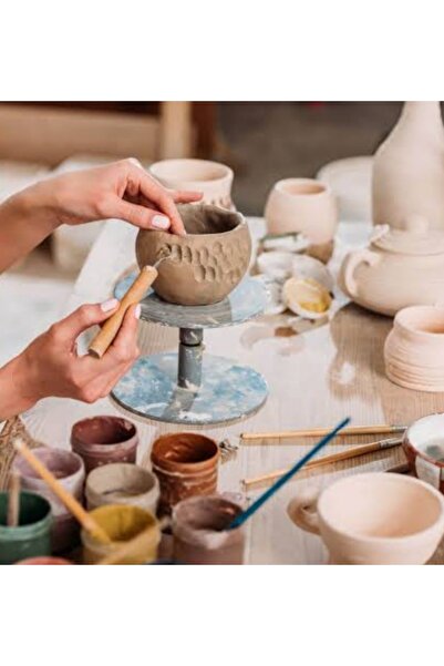 Anoffel Parcel 24 Pieces Ceramic and Pottery Shaping Set - Clay Modeling