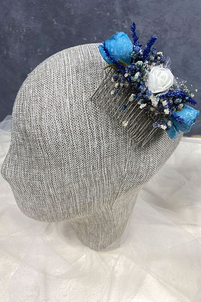 Hayalperest boncuk Agrafă de păr pentru accesorii de mireasă cu flori artificiale Cipso