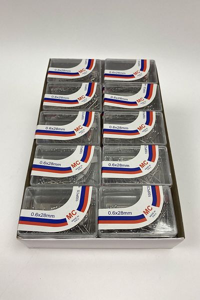 Hayalperest boncuk Headed Bulk Needle 100 Pieces 10 Boxes