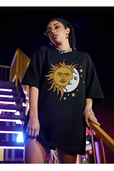 KOZİA OUTDOORS ay sun με τύπωμα μπλουζάκι