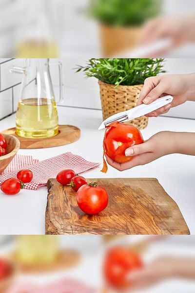 Sbk Collection Luxury Side Peeler & Tomato & Potato & Fruit Peeler