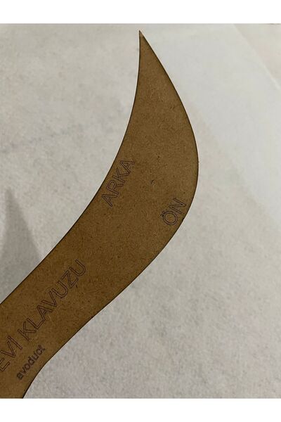 GBA Kol Evi Klavuzu Dikiş Kalıbı Kol Çizimi Ön ve Arka Kol Oyuntusu Çizme Cetveli