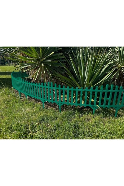ALL PLAST Plastik Bahçe Çiti Yeşil 59 cm ( 1 Adet )