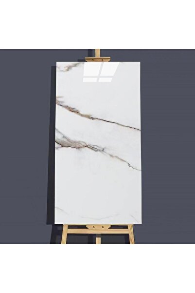 UKAB Kendinden Yapışkanlı Mermer Seramik Desenli Köpük PVC Duvar Paneli (30x6...