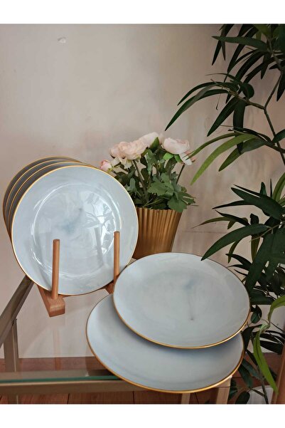 Luminarc Diwali Granite Marbel 19 cm 6 Kişilik Pasta Tabağı