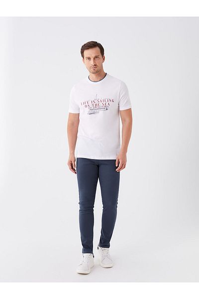 LC Waikiki Pantaloni chino pentru bărbați LCWAIKIKI Classic Slim Fit