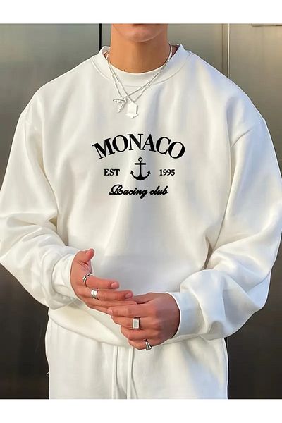 FULL TOLERANCE Monaco Printed Oversize Sweatshirt