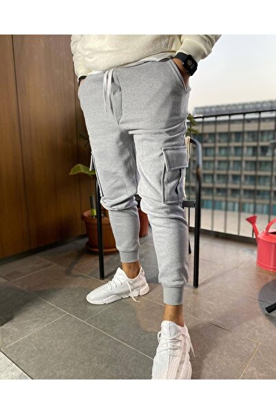 YUMİLEN Kargo Cep Erkek Eşofman Alt