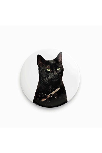 rebelberi Törpülü Kedi Sabrina Salem Sarkastik Rozet