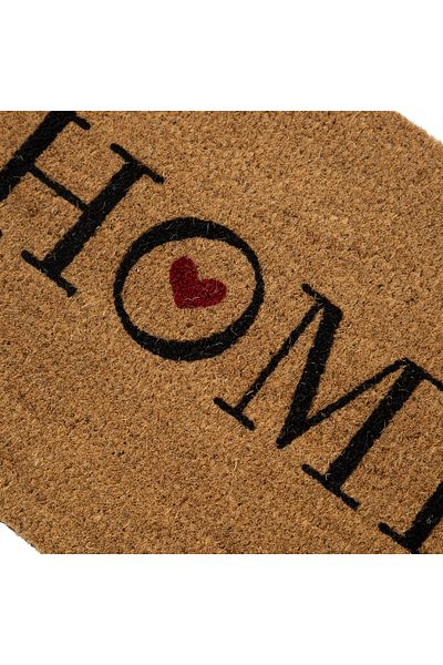 Mudo Concept Home with Red Heart Door Mat for 40X60