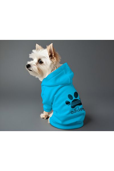 MPZ Pets Blue Hoodie Adidog - Cat and Dog Clothing & Dress