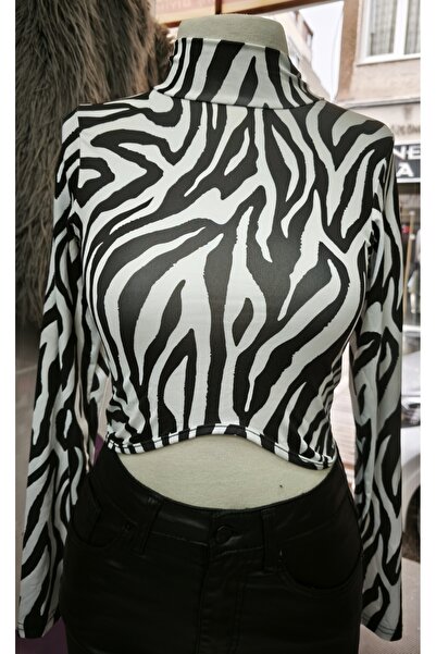 CATTLEYAS Zebra desenli crop