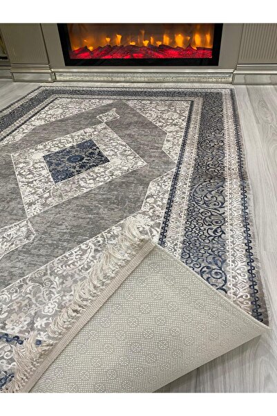 ALLGELSİN Yıkanabilir Kaymaz Taban Salon ve Oturma odası Halısı 4m² Dört Metrekare ve 6m² Altı Metrekare Ölçü