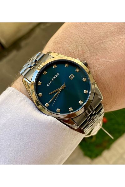 Reward Chaperone Brand Smoked Color Steel Waterproof Men Wrist Watch