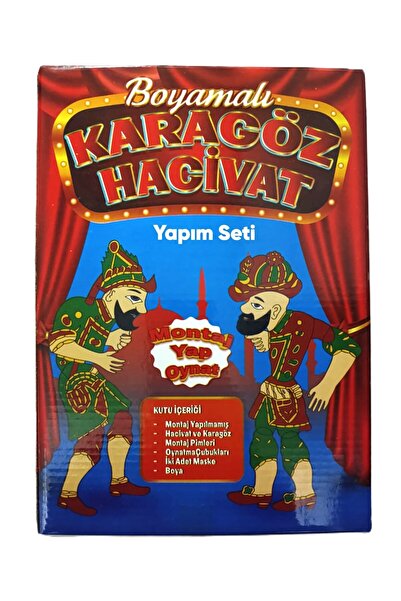 şahane parti مجموعة صنع كاراجوز هاتشوت المطلية