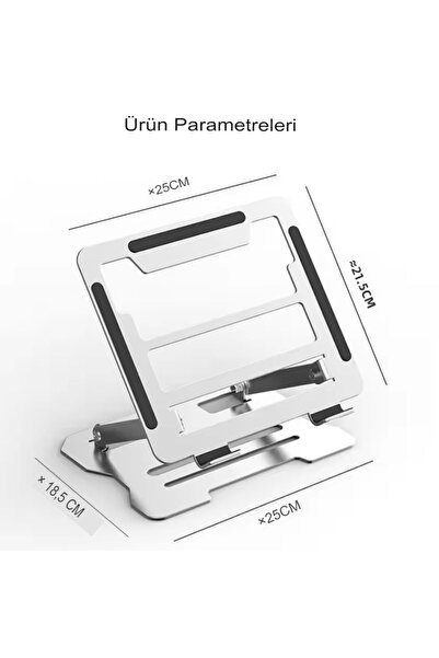 Reidan حامل كمبيوتر لوحي وهاتف مسطح من الفولاذ قابل للطي - حامل معدني