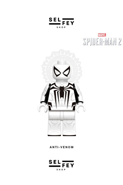SelFey Anti-Venom Suit Özel Mini Figür Anahtarlık