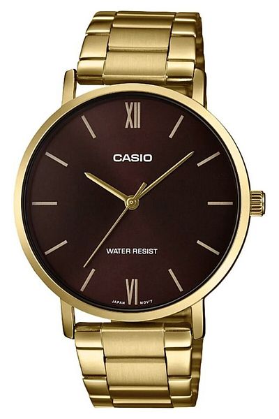 Casio Gold Brown Color Men's Wristwatch