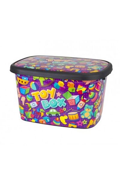 Royaleks Group 25 Lt. Decorated Toy Box - M11295