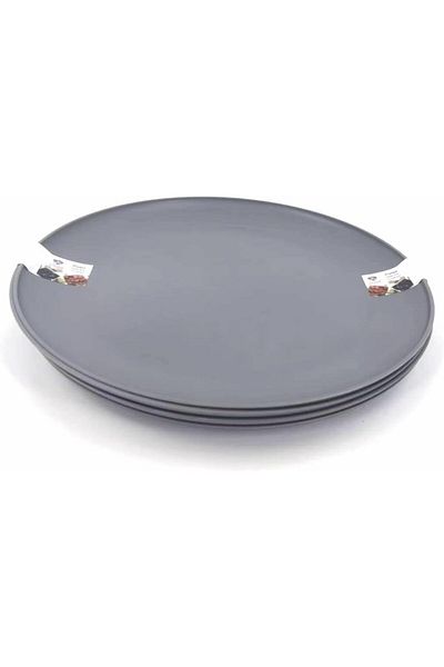 ORCHID 10.5” Plastic Plates Set of 4
