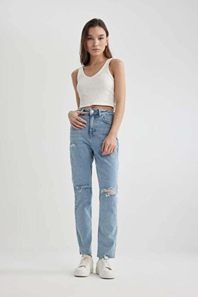 DeFacto Lt.Indigo Women's Jeans - C1317Ax/Nm85