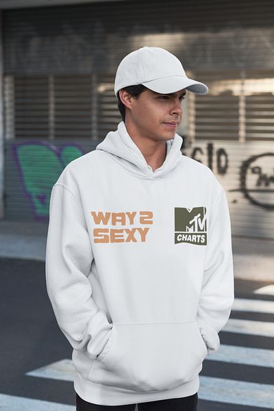 SEVBANO Drake Way 2 Sexy Printed Unisex Oversize Design Rapper Singer Hoodie