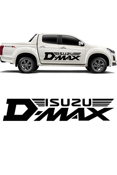 Melek Pazarı 20 X 4 cm Isuzu D-Max Sticker, Off Road Araba Sticker