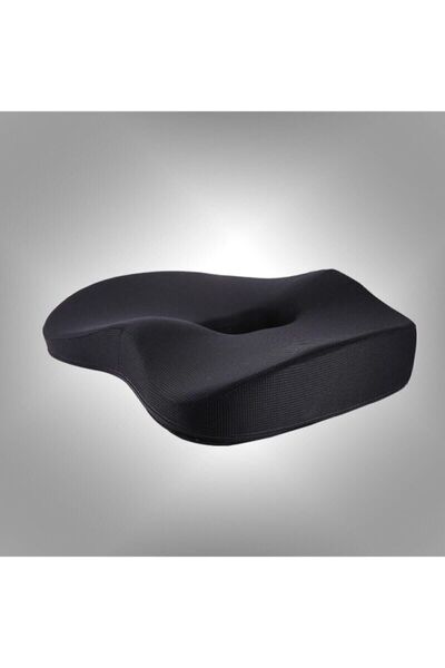 Genel Markalar Grup Ortopedik Hafızalı Dik Oturuş Minderi Kuyruk Sokumu Destekli Koltuk Dik Oturma Yastığı