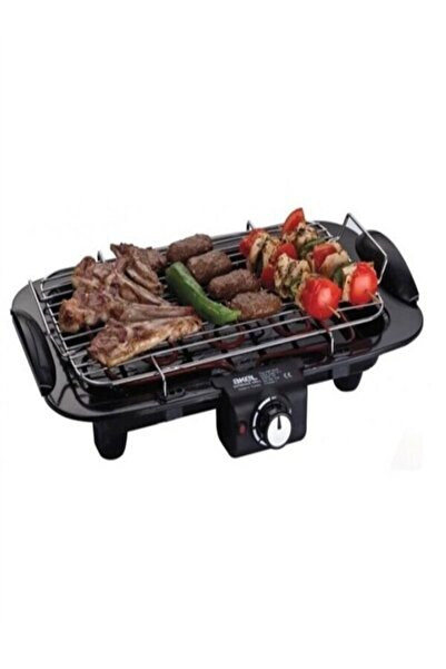 St Morritz Siyah Ab635 Termostatlı Barbekü 2 Yıl 1800 Watt Çift Yönlü Resmi D...