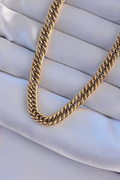 Clariss 316L Steel Gold Color Chain Necklace