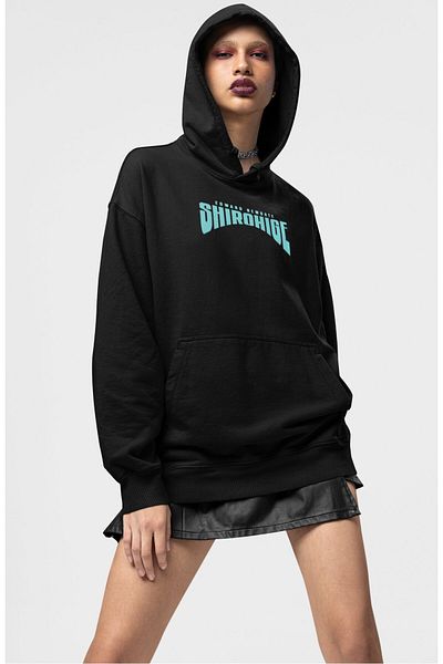 Fuddy Moda Edward Newgate Oversize Hooded Sweatshirt - Unisex One Piece Anime Themed Back Printed Hoodie