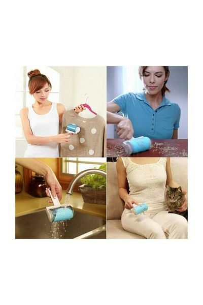 AKCAKESE Washable Lint and Dust Collection Roller